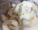 おばあちゃん家の大根の唐揚げ☆作り方1写真