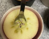 簡単オーブンで半割り焼きりんご作り方2写真
