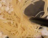 タラ＆ネギとすだちのあっさり塩パスタ作り方3写真