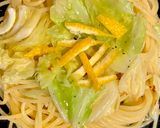 キャベツと柚子のさっぱり冬パスタ作り方6写真