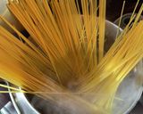 漁師風シーフードクリームパスタ作り方5写真