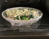 ほうれん草・舞茸・ベーコン・チーズ蒸し作り方9写真