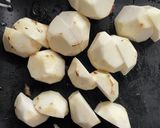 鶏肉と里芋のこっくり照り煮作り方1写真