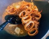 カラフルトマトケチャップイカ作り方10写真