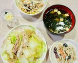 めんつゆで簡単♪白菜と豚バラの優しい煮物作り方9写真