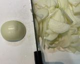 妙高の味　玉ねぎの水分で作る豚汁作り方1写真