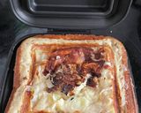 ホットサンドメーカーたこ焼きホットサンド作り方3写真