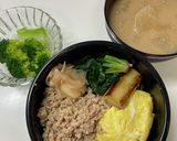 【お手軽】三色鶏そぼろ丼作り方11写真