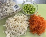 さわやか根菜の卯の花～ゆずレモン風味～作り方1写真