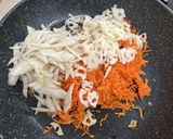 さわやか根菜の卯の花～ゆずレモン風味～作り方2写真