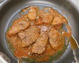 牛さがりのジャックダニエルソース焼き作り方2写真
