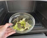 レンジで簡単☆キャベツののりポン和え作り方3写真