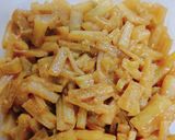 ☆大根の皮と葉の味噌炒め作り方5写真