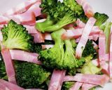 レンジで簡単!ブロッコリーとベーコン和え作り方1写真