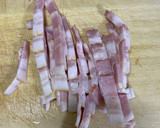 【簡単おつまみ】ネギとベーコン簡単焼き作り方2写真