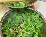 春菊の温サラダ作り方5写真