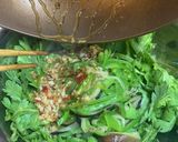 春菊の温サラダ作り方8写真
