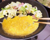 簡単！魚肉ソーセージとキャベツの炒め物♫作り方4写真