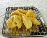市販の天ぷら粉で！フグの一夜干しの天ぷら作り方7写真