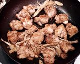 鶏もも肉とキノコのマスタード風作り方6写真