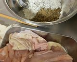 簡単！ざくざくっ！鶏胸肉でフライドチキン作り方1写真