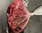 簡単!牛肉のたたき★甘めにんにく醤油ダレ作り方1写真