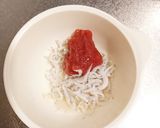 大根皮梅しらす和え作り方3写真