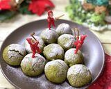 クリスマス　ツリーの米粉焼き蒸しパン作り方9写真
