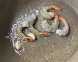 海老とパプリカの海老辣醬炒め作り方2写真