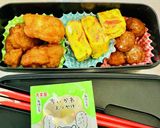 ほっこりお弁当♡カニカマとパセリの卵焼き作り方8写真