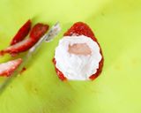 クリスマスに☆レンジで!米粉のオムレット作り方9写真