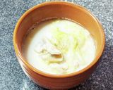 白菜大量消費!白菜の玉ねぎ麹ミルクスープ作り方8写真