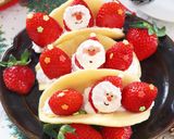 クリスマスに☆レンジで!米粉のオムレット作り方12写真
