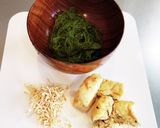 めかぶとがんものかんたん味噌汁作り方1写真