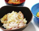 【土鍋で】豚バラとキャベツの酒蒸し作り方5写真
