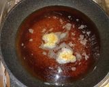 もやしと豆腐のすき焼き味風玉子とじ作り方1写真