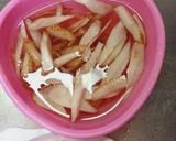鶏もも肉とゴボウのおすまし作り方2写真
