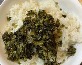 超簡単混ぜるだけごま野沢菜おにぎり作り方2写真