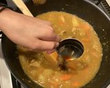 小学生作スパイスから作る柿カレー作り方10写真