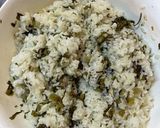 超簡単混ぜるだけごま野沢菜おにぎり作り方4写真