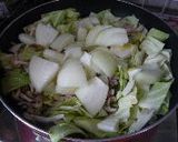 野菜たっぷり　焼きうどん作り方2写真