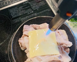 男飯シリーズ　炙り冷しゃぶおろしチーズ丼作り方3写真