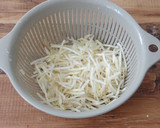 ☆簡単☆お好み焼き風もやし焼き作り方1写真