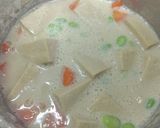 大豆で健康！高野豆腐の味噌豆乳煮作り方6写真