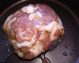 下味冷凍肉を使ったカブの炒め物作り方1写真