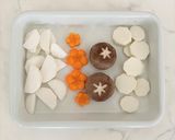 豆乳味噌のまろやかお雑煮～柚子仕立て～作り方1写真