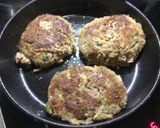 マヨネーズを使ったハンバーグ作り方4写真