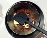 モノクロバレンタイン。ブラックブラウニー作り方1写真