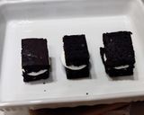 モノクロバレンタイン。ブラックブラウニー作り方14写真