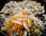簡単！鶏焼き☆黒胡椒山椒風味作り方3写真
